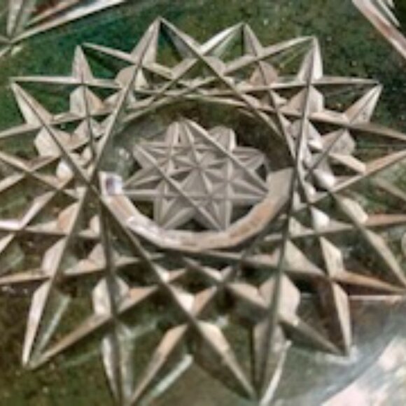 Vintage Crystal Ashtray - Picture 5 of 6